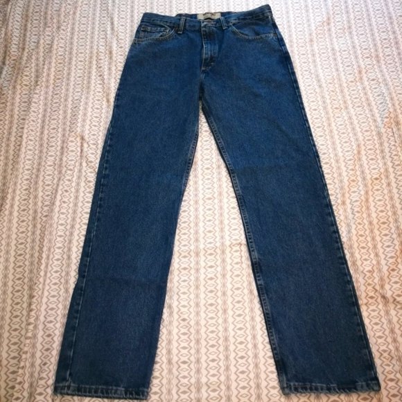Wrangler jeans. Size 34(?)/34. Please read description. - Picture 1 of 5